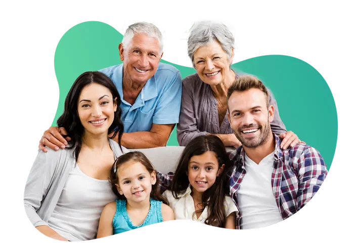Familia protegida con Solidaria Los Olivos